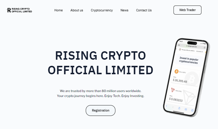 RISING CRYPTO OFFICIAL LIMITED (Рисинг Крипто Официал Лимитед)